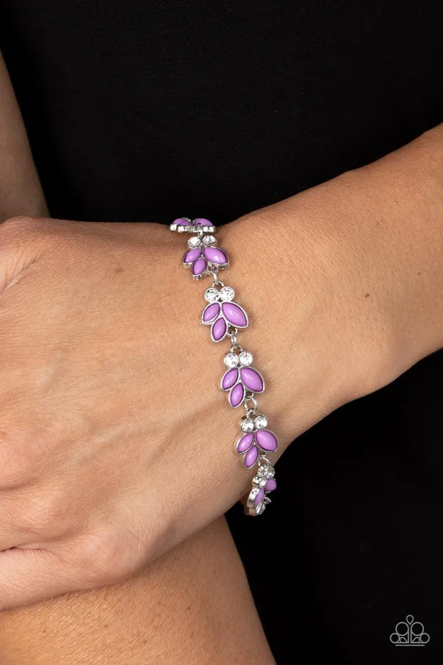 Paparazzi Accessories Vineyard Variety Purple Bracelet Jewelry by Bretta Bracelets Paparazzi Accessories Vineyard Variety Purple Bracelet Jewelry by Bretta Bracelets