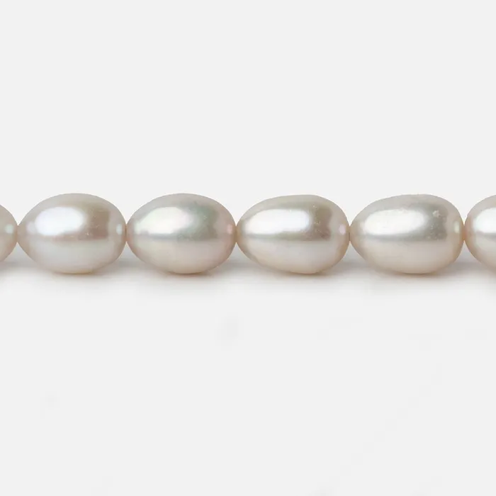 Rings Beadsofcambaycom 7x97x10mm Silver Champagne Straight Drill Oval Freshwater Pearl 16 inch 40 pieces A Rings Beadsofcambaycom 7x97x10mm Silver Champagne Straight Drill Oval Freshwater Pearl 16 inch 40 pieces A