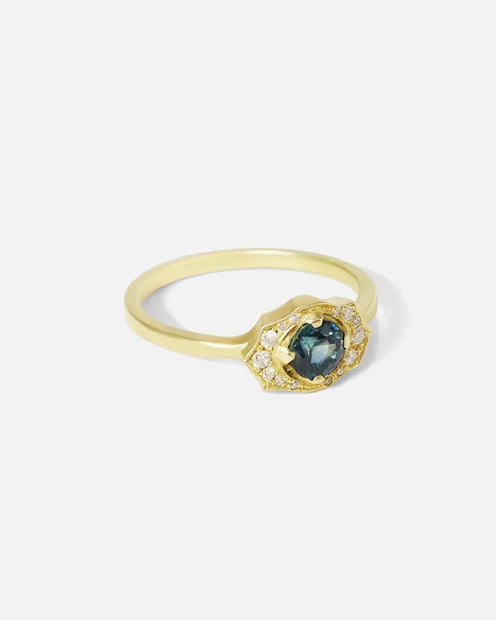 Rings Hiroyo Ruitz II Blue Sapphire Ring Rings Hiroyo Ruitz II Blue Sapphire Ring