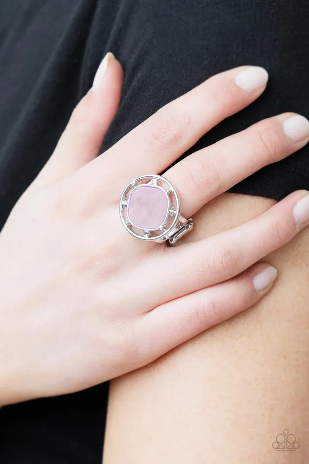 Rings Paparazzi Accessories Encompassing Pearlescence Purple Ring Jewelry by Bretta Rings Paparazzi Accessories Encompassing Pearlescence Purple Ring Jewelry by Bretta