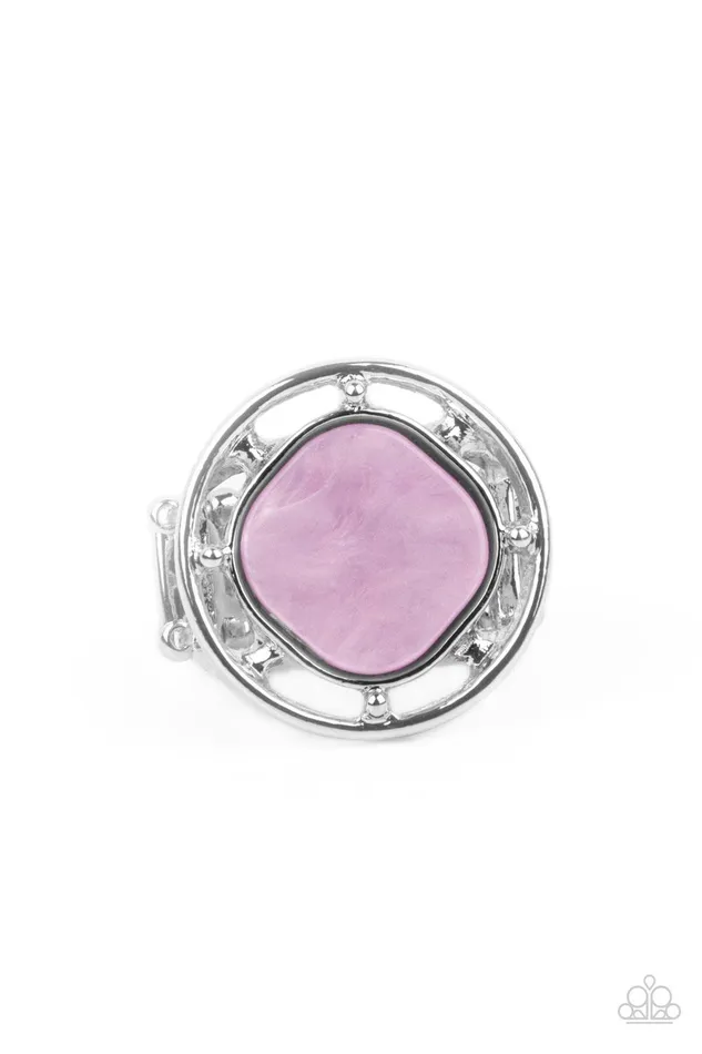 Rings Paparazzi Accessories Encompassing Pearlescence Purple Ring Jewelry by Bretta