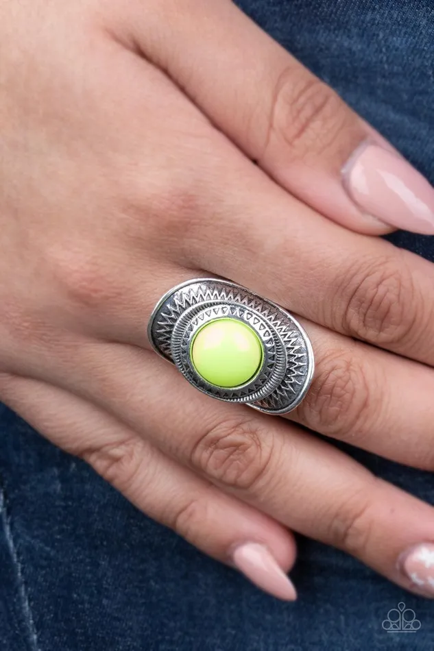Rings Paparazzi Accessories Sunny Sensations Yellow Ring Jewelry by Bretta