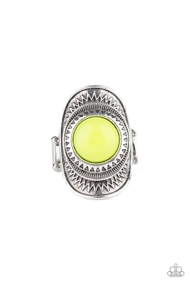Rings Paparazzi Accessories Sunny Sensations Yellow Ring Jewelry by Bretta