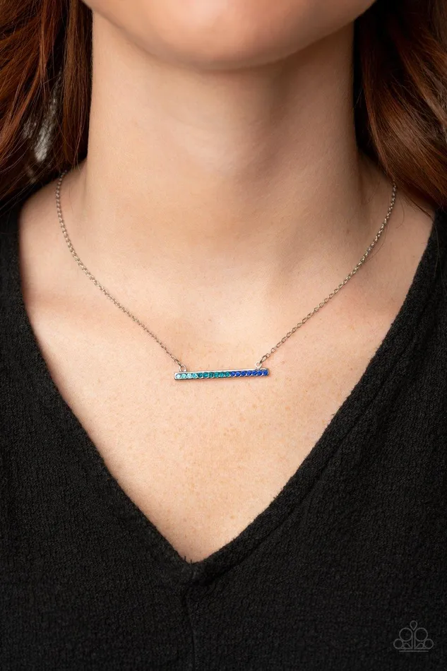 Sparkly Spectrum Blue Necklace Jewelry by Bretta Paparazzi Accessories Necklaces Sparkly Spectrum Blue Necklace Jewelry by Bretta Paparazzi Accessories Necklaces