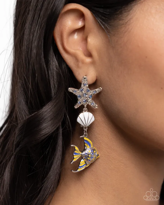 Under the Reef Multi Fish Earrings Jewelry by Bretta Paparazzi Accessories Earrings Under the Reef Multi Fish Earrings Jewelry by Bretta Paparazzi Accessories Earrings