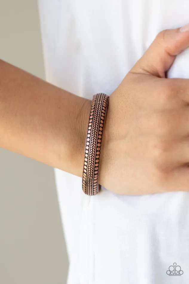 Zimbabwe Zen Copper Stretch Bracelet Jewelry by Bretta Paparazzi Accessories Bracelets Zimbabwe Zen Copper Stretch Bracelet Jewelry by Bretta Paparazzi Accessories Bracelets