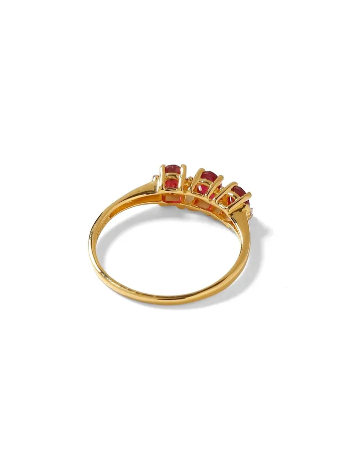 046 Ct Glass Filled Ruby Solid 10k Yellow Gold Ring Jewelry YoTreasure Rings 046 Ct Glass Filled Ruby Solid 10k Yellow Gold Ring Jewelry YoTreasure Rings