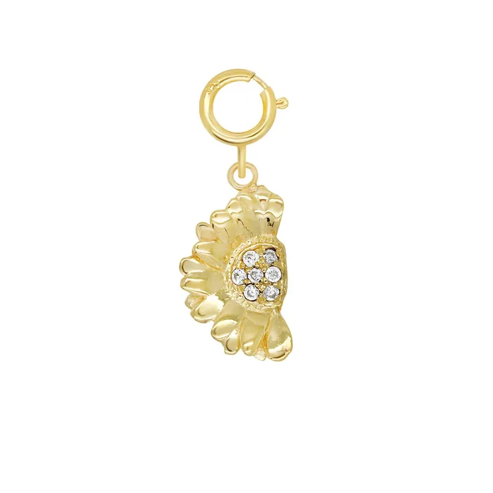acemijewelry Charm Necklaces Half Mayweed Charm