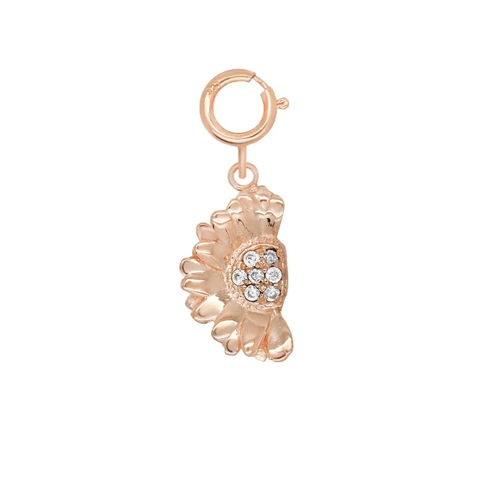 acemijewelry Charm Necklaces Half Mayweed Charm