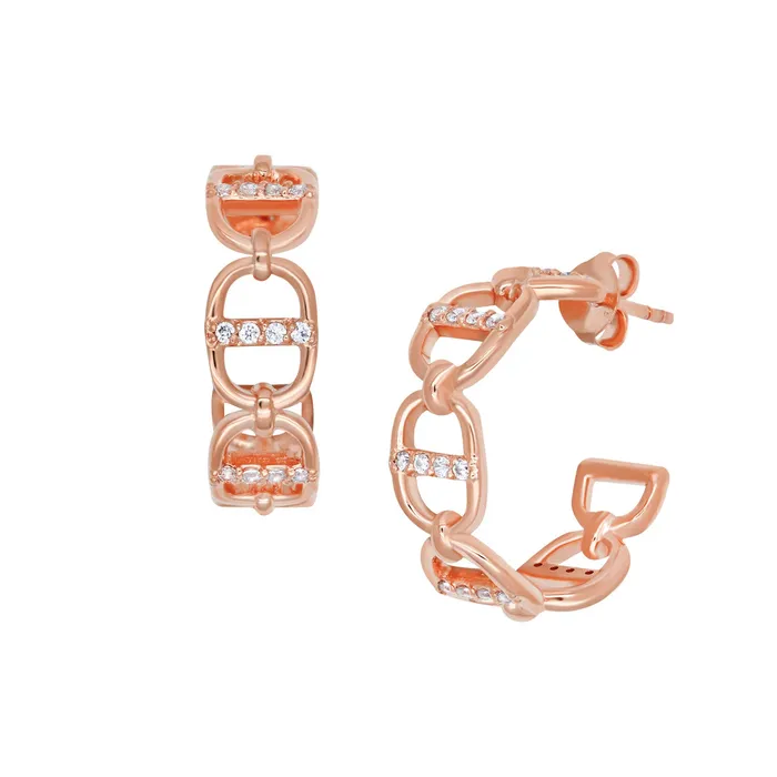 acemijewelry Earrings Street Infinity Hoop