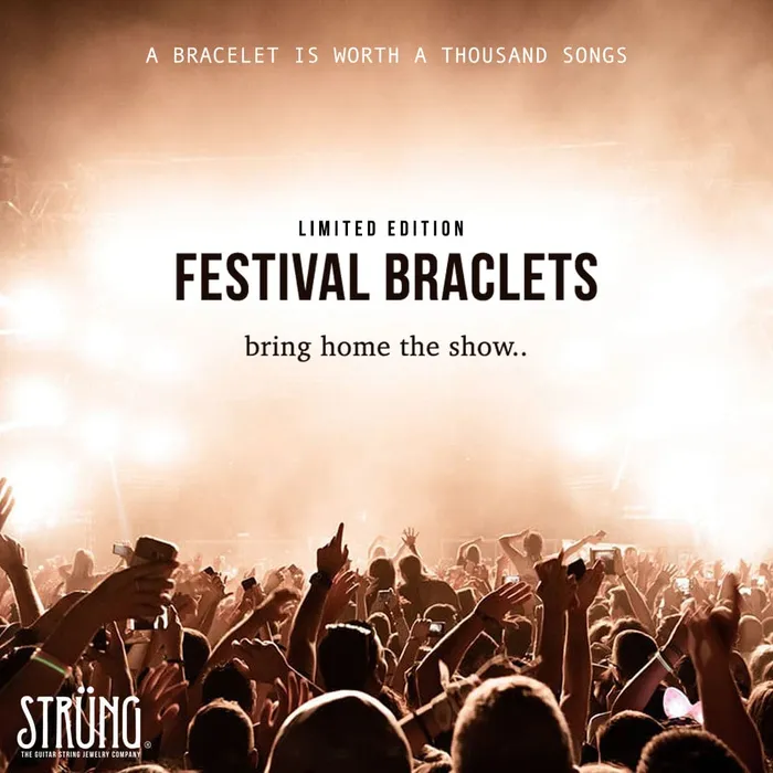 Bracelets CMA FEST 2023 GUITAR STRING BRACELET Strung