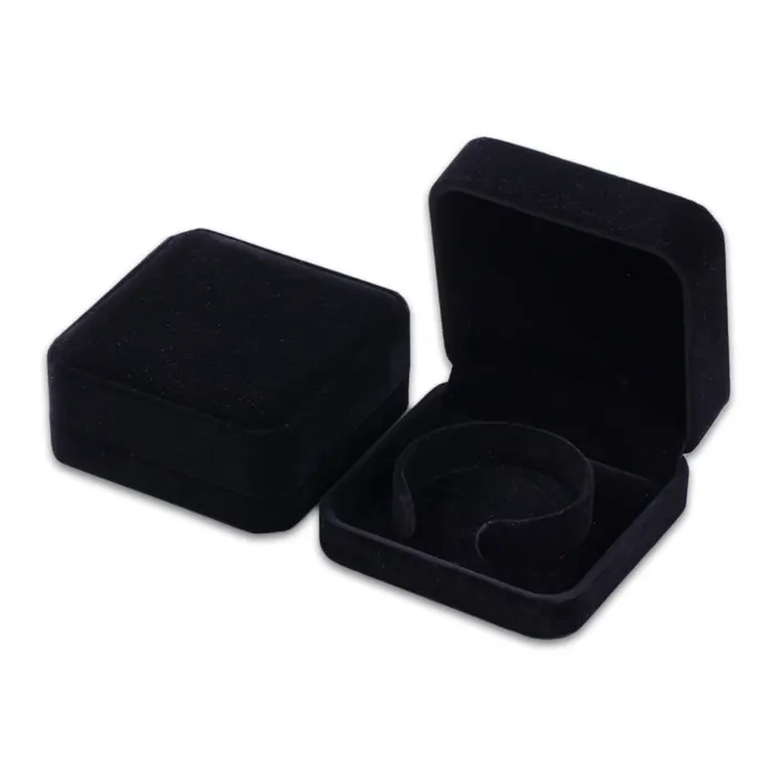 Bracelets JPIDisplay 24Pack Deluxe Plush Black Velvet BraceletWatch Jewelry Box Bracelets JPIDisplay 24Pack Deluxe Plush Black Velvet BraceletWatch Jewelry Box