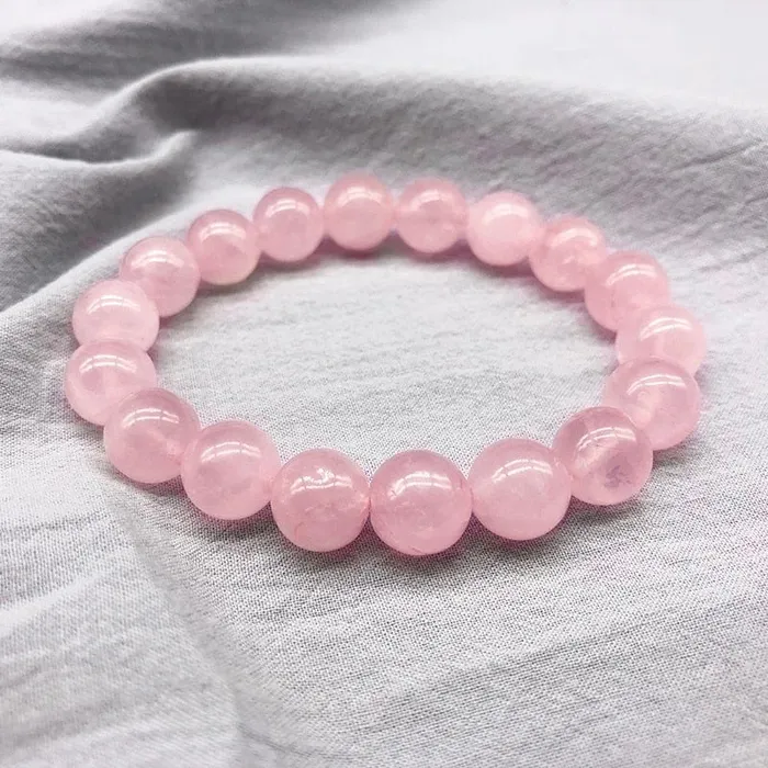 Bracelets My Zen Temple Rose Quartz Bead Bracelet