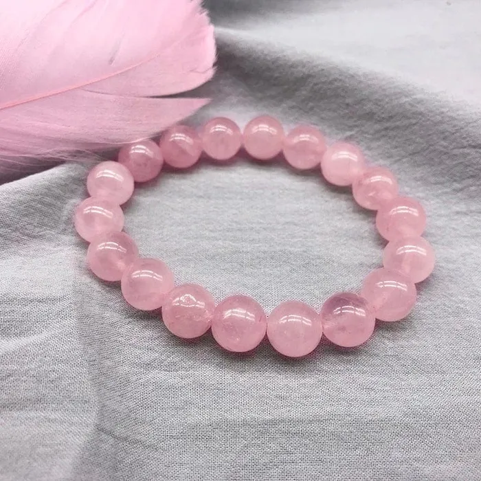 Bracelets My Zen Temple Rose Quartz Bead Bracelet