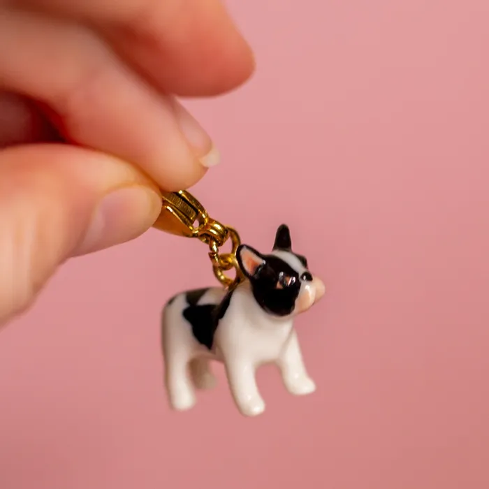 Camp Hollow Charm Necklaces French Bulldog Charm