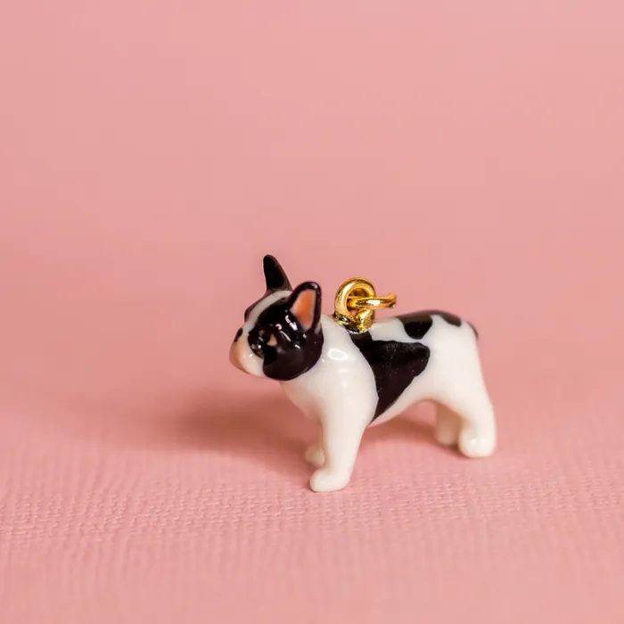 Camp Hollow Charm Necklaces French Bulldog Charm