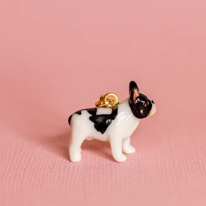 Camp Hollow Charm Necklaces French Bulldog Charm