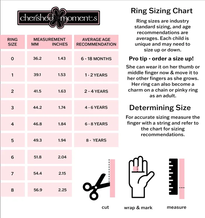 Cherished Moments Rings Little Girls GoldPlated Puff Heart Ring for Little Girls