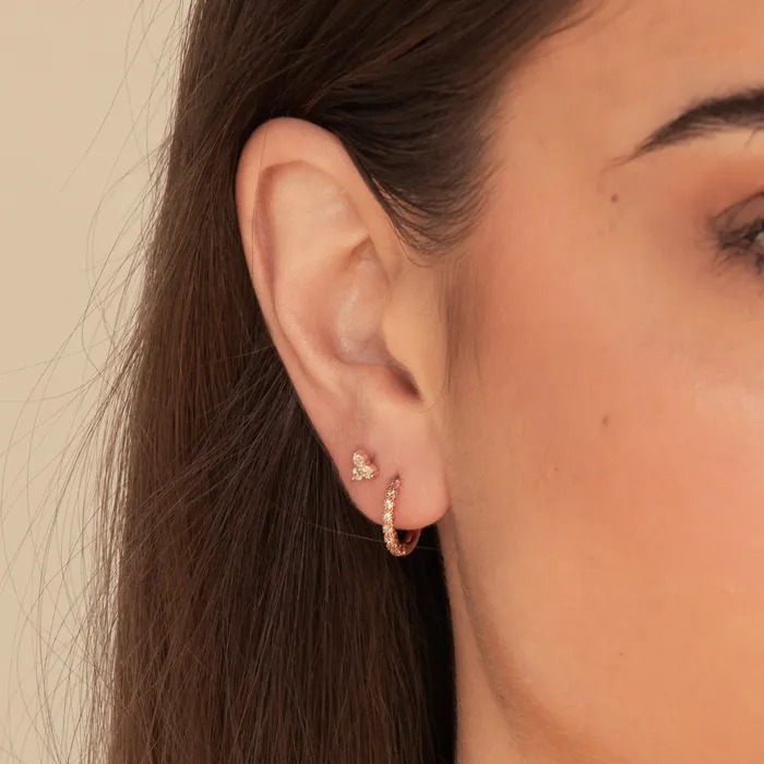 Classic Sapphire Huggie Earrings Camile Stone Earrings Classic Sapphire Huggie Earrings Camile Stone Earrings