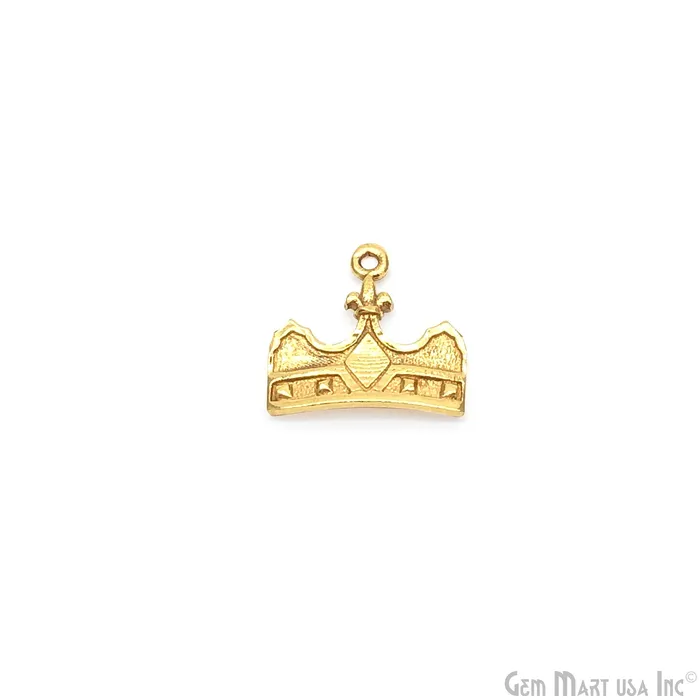 Crown Shape Charm Gold Crown Finding Finding Connector Gold Jewelry Princess Charm Jewelry Making Supplies GemMartUSA Charm Necklaces Crown Shape Charm Gold Crown Finding Finding Connector Gold Jewelry Princess Charm Jewelry Making Supplies GemMartUSA Charm Necklaces