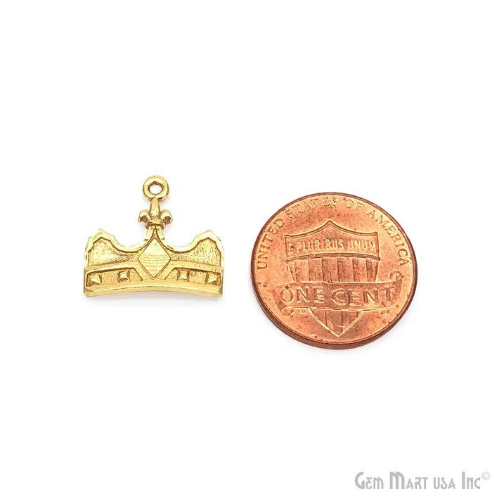 Crown Shape Charm Gold Crown Finding Finding Connector Gold Jewelry Princess Charm Jewelry Making Supplies GemMartUSA Charm Necklaces Crown Shape Charm Gold Crown Finding Finding Connector Gold Jewelry Princess Charm Jewelry Making Supplies GemMartUSA Charm Necklaces