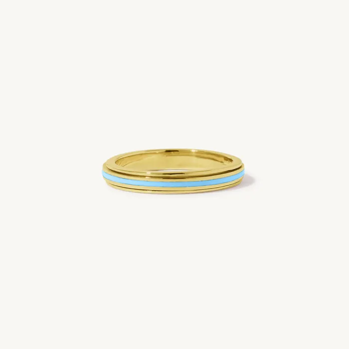 Fausta Enamel Spinner Ring Ideaure Jewelry Rings