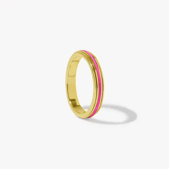 Fausta Enamel Spinner Ring Ideaure Jewelry Rings