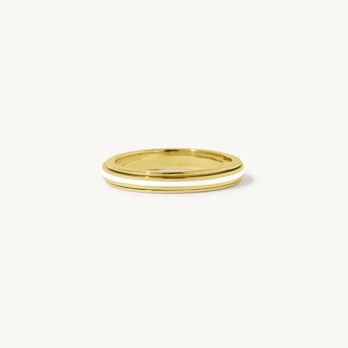 Fausta Enamel Spinner Ring Ideaure Jewelry Rings