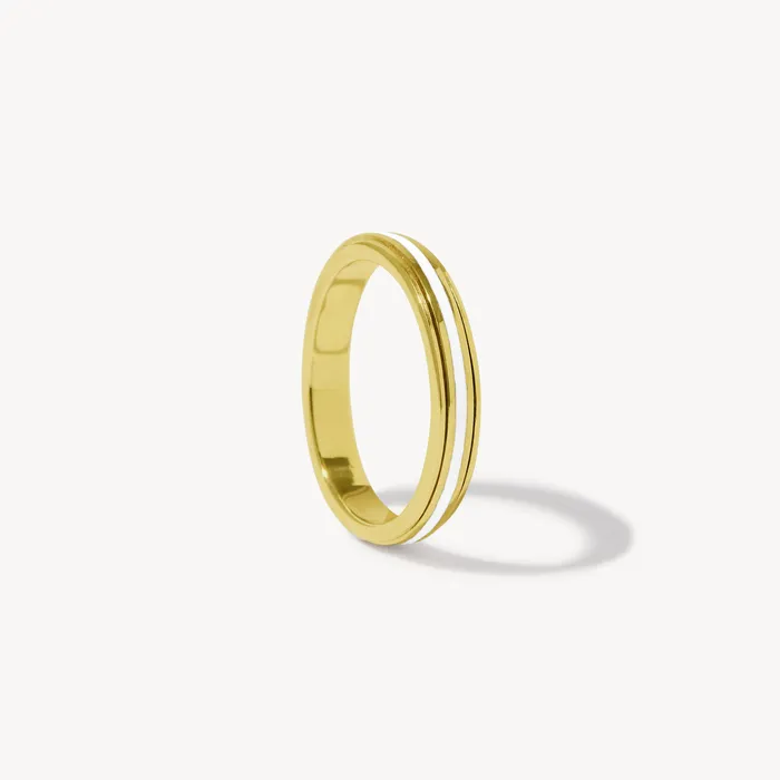 Fausta Enamel Spinner Ring Ideaure Jewelry Rings