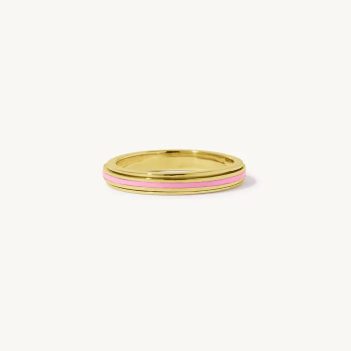 Fausta Enamel Spinner Ring Ideaure Jewelry Rings