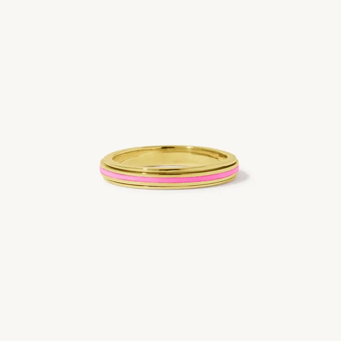 Fausta Enamel Spinner Ring Ideaure Jewelry Rings