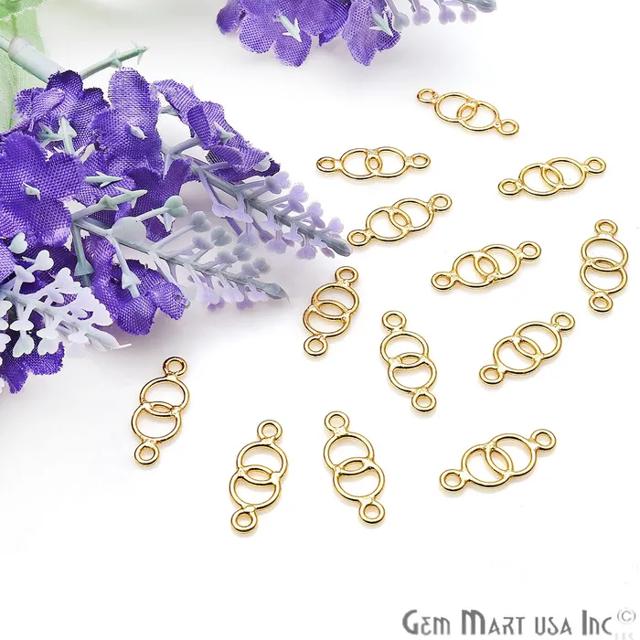 GemMartUSA 5PC Lot Gold Plated Bracelet Charm Boho Jewelry Finding Bracelets