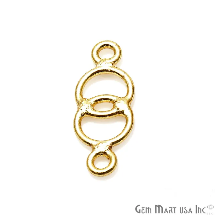 GemMartUSA 5PC Lot Gold Plated Bracelet Charm Boho Jewelry Finding Bracelets
