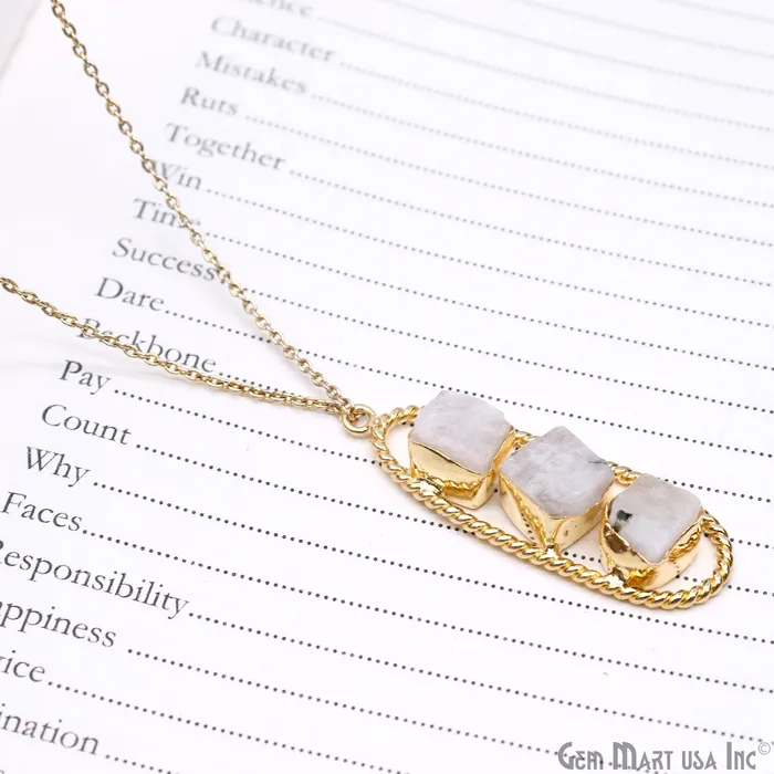 GemMartUSA Earrings Rainbow Moonstone Rough Gemstone Free Form Oval Gold Plated Twisted Bezel setting 44x16mm DIY Earring Pendant Connector GemMartUSA Earrings Rainbow Moonstone Rough Gemstone Free Form Oval Gold Plated Twisted Bezel setting 44x16mm DIY Earring Pendant Connector