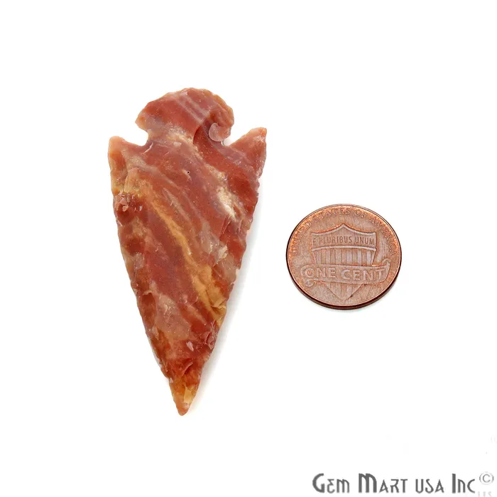 GemmartUSA Necklaces Arrowhead Cut Gemstones 52x20mm Handcrafted Stone Loose Gemstone DIY Pendant DIY Jewelry GemmartUSA Necklaces Arrowhead Cut Gemstones 52x20mm Handcrafted Stone Loose Gemstone DIY Pendant DIY Jewelry