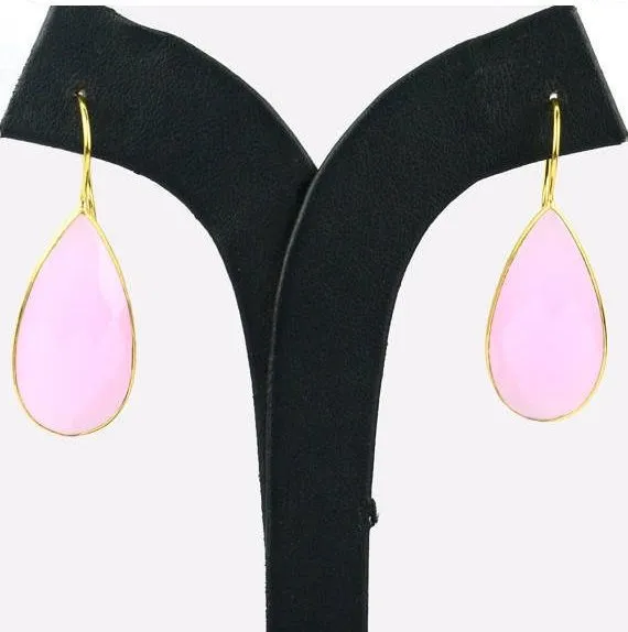 Gold Plated Pears Shape 33x16mm Gemstone Dangle Hook Earrings Choose Your Gemstone 900861 GemMartUSA Earrings Gold Plated Pears Shape 33x16mm Gemstone Dangle Hook Earrings Choose Your Gemstone 900861 GemMartUSA Earrings