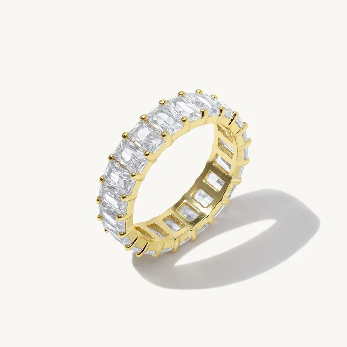 Ideaure Jewelry Rings Zosia Baguette Gemstone Ring