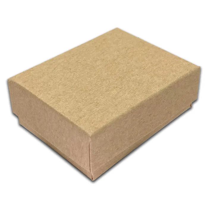 JPIDisplay Earrings 2 18 x 1 58 Kraft Paper Earring Box with Black Foam Insert JPIDisplay Earrings 2 18 x 1 58 Kraft Paper Earring Box with Black Foam Insert
