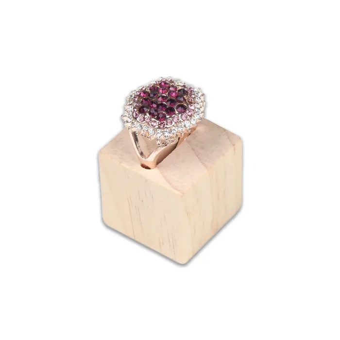 JPIDisplay Rings 3 Piece Tiered Natural Wood Jewelry Display Ring Stands JPIDisplay Rings 3 Piece Tiered Natural Wood Jewelry Display Ring Stands