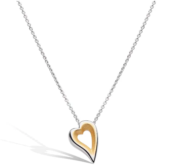 Kit Heath Desire Love Story Small Heart Necklace SI3441 Kit Heath Necklaces