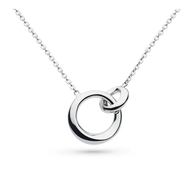 Kit Heath Necklaces Kit Heath Silver Bevel Link Necklace SI2630
