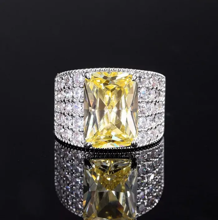 Lab Diamonds London Rings Womens yellow diamond ring mens yellow diamond rings big yellow diamond ring Mens Iced Out Ring