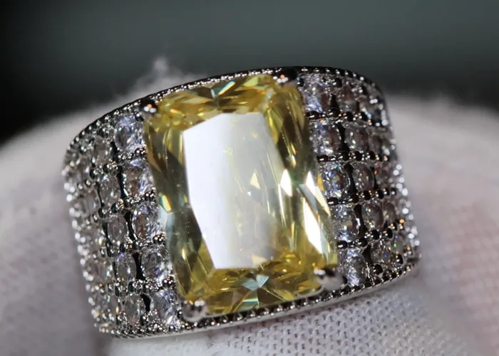 Lab Diamonds London Rings Womens yellow diamond ring mens yellow diamond rings big yellow diamond ring Mens Iced Out Ring