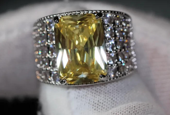 Lab Diamonds London Rings Womens yellow diamond ring mens yellow diamond rings big yellow diamond ring Mens Iced Out Ring
