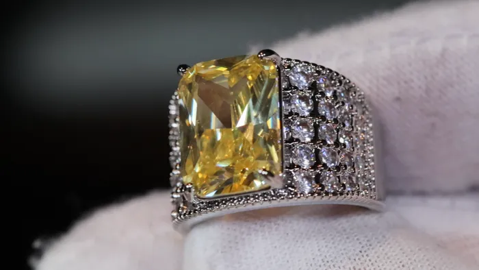 Lab Diamonds London Rings Womens yellow diamond ring mens yellow diamond rings big yellow diamond ring Mens Iced Out Ring