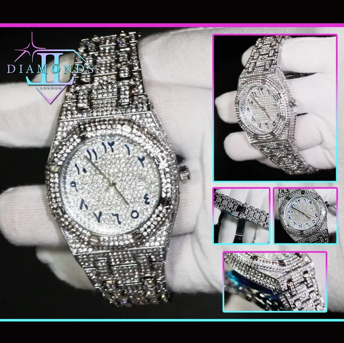Lab Diamonds London Watches Iced Out Watch Mens Hip Hop Diamond Watch Mens Iced Out Watch Lab Diamonds London Watches Iced Out Watch Mens Hip Hop Diamond Watch Mens Iced Out Watch