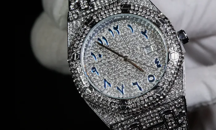 Lab Diamonds London Watches Iced Out Watch Mens Hip Hop Diamond Watch Mens Iced Out Watch