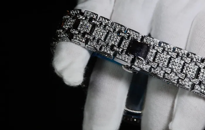 Lab Diamonds London Watches Iced Out Watch Mens Hip Hop Diamond Watch Mens Iced Out Watch