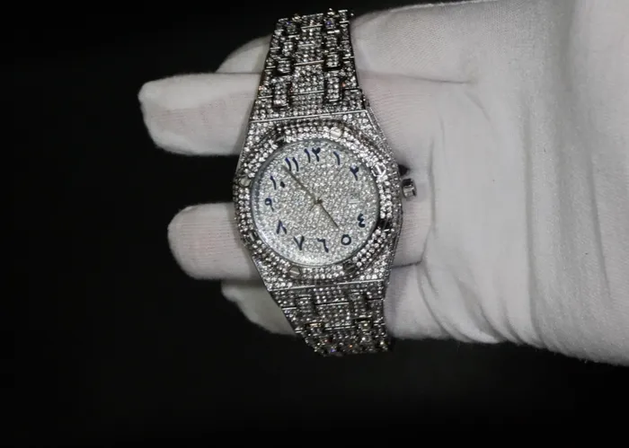 Lab Diamonds London Watches Iced Out Watch Mens Hip Hop Diamond Watch Mens Iced Out Watch