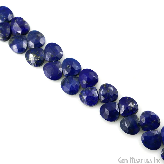 Lapis Heart Beads 7 Inch Gemstone Strands Drilled Strung Briolette Beads Heart Shape 7mm GemmartUSA Necklaces Lapis Heart Beads 7 Inch Gemstone Strands Drilled Strung Briolette Beads Heart Shape 7mm GemmartUSA Necklaces
